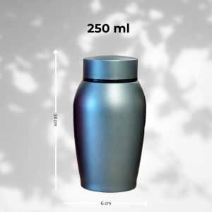 Blátt ker 250 ml.